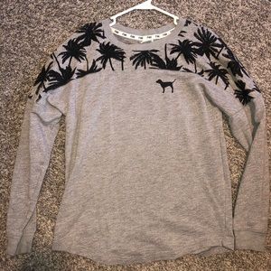 Pink Victoria secret sweatshirt